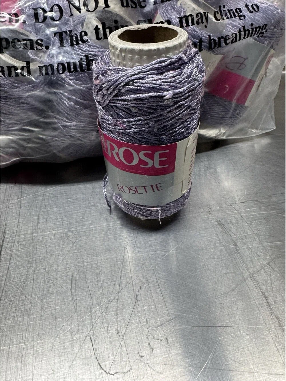 Melrose Rosette Yarn Color 270 Wiseteria 12 Spool Lot